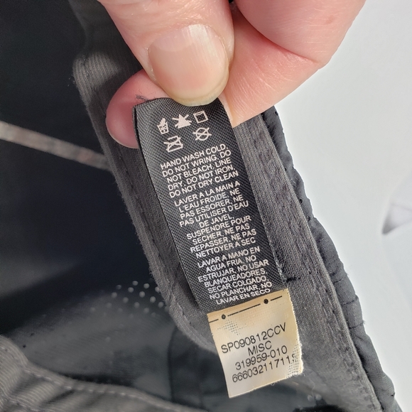 Black Unisex Nike Golf Baseball Cap Hat One Size Velcro Closure - Picture 12 of 14